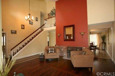 Living Room with double sided fireplace.