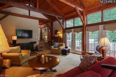 Another angle of the Great Room, looking south, to