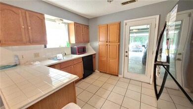 Entry from garage to kitchen.