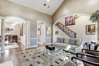 Living Area open to the entry, dining           ro