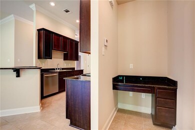Convenient computer nook right off kitchen and Mas