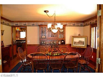 Dining Room. French Doors from Entry that lead to the formal dining room