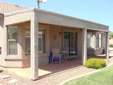 Covered patio