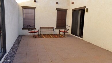 Silversmith private patio