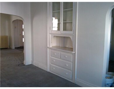 Dining Room. Built in china cabinet. Lots of charm
