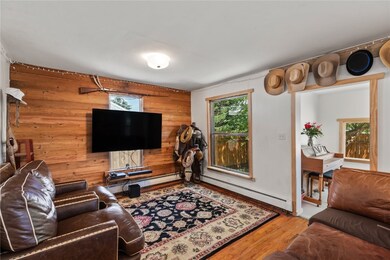 Living room featuring plenty of natural light, bas