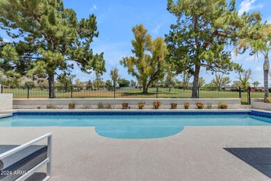 Expansive Pool & Patio