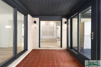 Entrance to foyer of main house