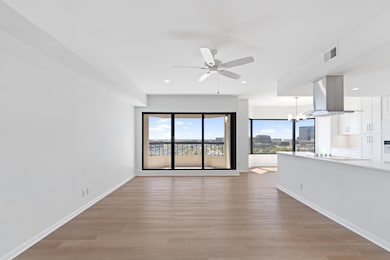 Beautiful wide plank luxury vinyl floors throughou