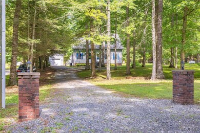 View of front of home featuring a front yard and a