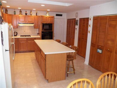 Kitchen. Large island and huge pantry