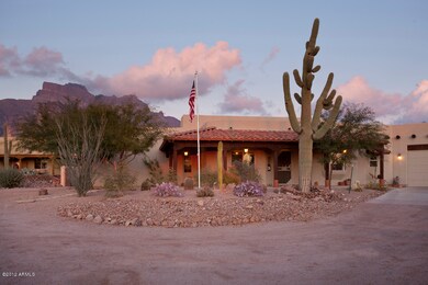 FRONT OF GORGEOUS CUSTOM HOME
