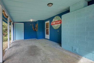 Carport with storage