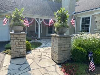 Front courtyard