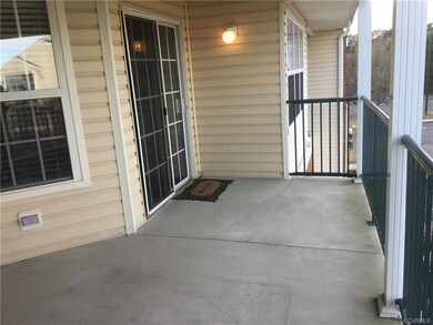 Covered balcony
