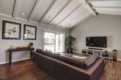 Cathedral Ceilings in Living Room