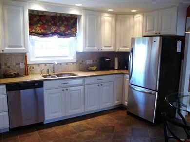 Kitchen. The beautifully updated kitchen has ceram