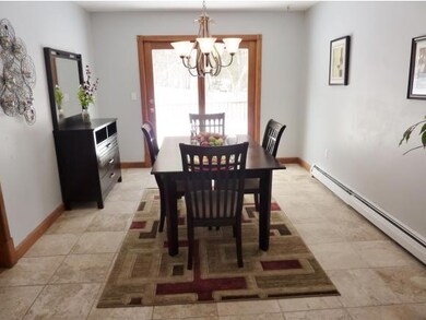 Bright dining room