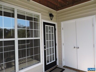 Over-sized double windows and French door make for