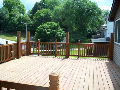 Patio/Deck. Large wooden deck that is absolutely g