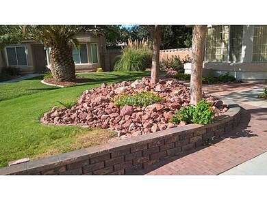 Yard/Garden. Large rock for the custom look