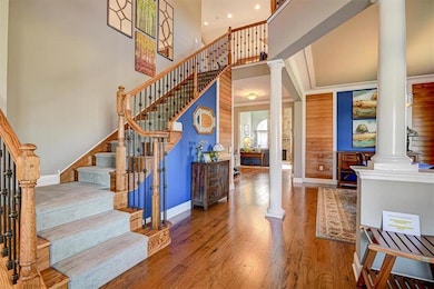 Bright and open foyer