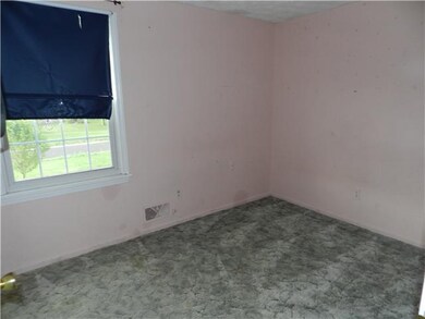 Bedroom. View of the first bedroom with closet and