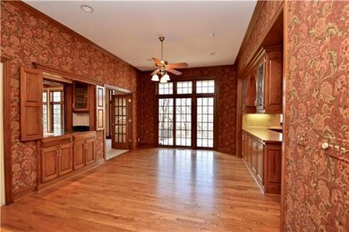Breakfast Room with Built Ins