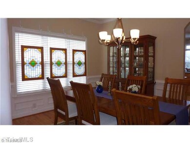 Dining Room. Beautiful and open Dining Room has hardwood floors.