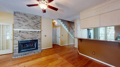 Living Room and kitchen counter