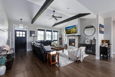Vaulted Living Room
