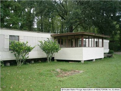View of mobile home from South