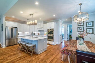A true cook's kitchen with stainless and gas appli