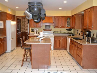 Kitchen. Beautiful and spacious kitchen with autum