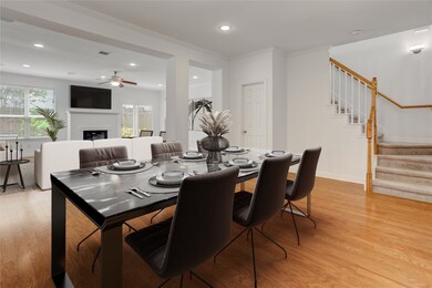 From the dining area, take in the expansive open l