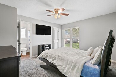 Primary Bedroom sits @ the front of the house.