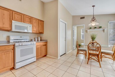 Kitchen with breakfast area