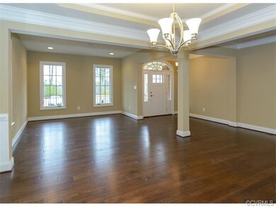 Photo of similar floorplan.