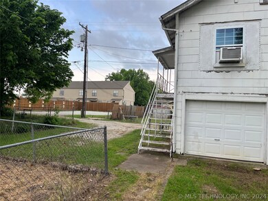 Garage and apartment