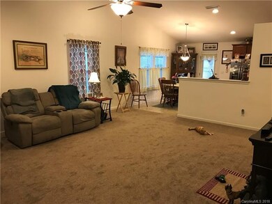 Living room with open design