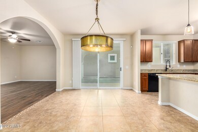 Sliding doors to backyard