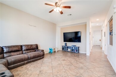 Family Room Located in the back of the home