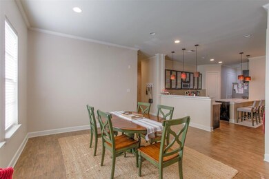 Large dining area.