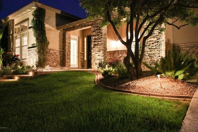 Professionally designed landscaping