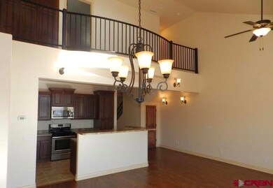 Upper balcony when empty