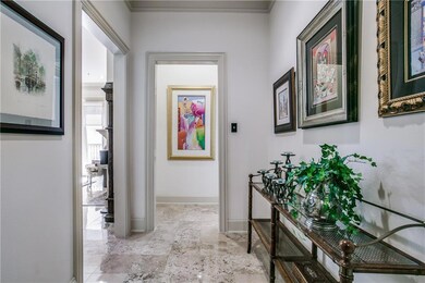 From the elevator vestibule guests are welcomed to