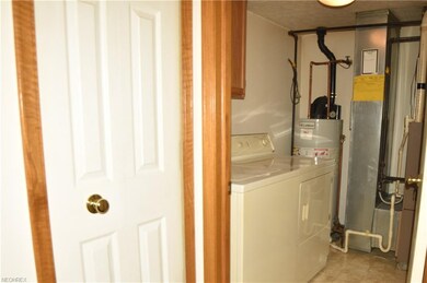 Laundry/Utility Room In Hall off Garage
