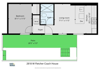 2818 W Fletcher St unit CH, Chicago, IL 60618 - photo 3