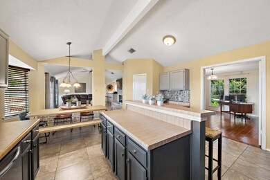 Plenty of kitchen counter space for entertaining
