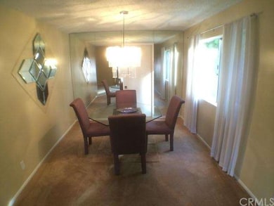View of the formal dining room with a pocket door 